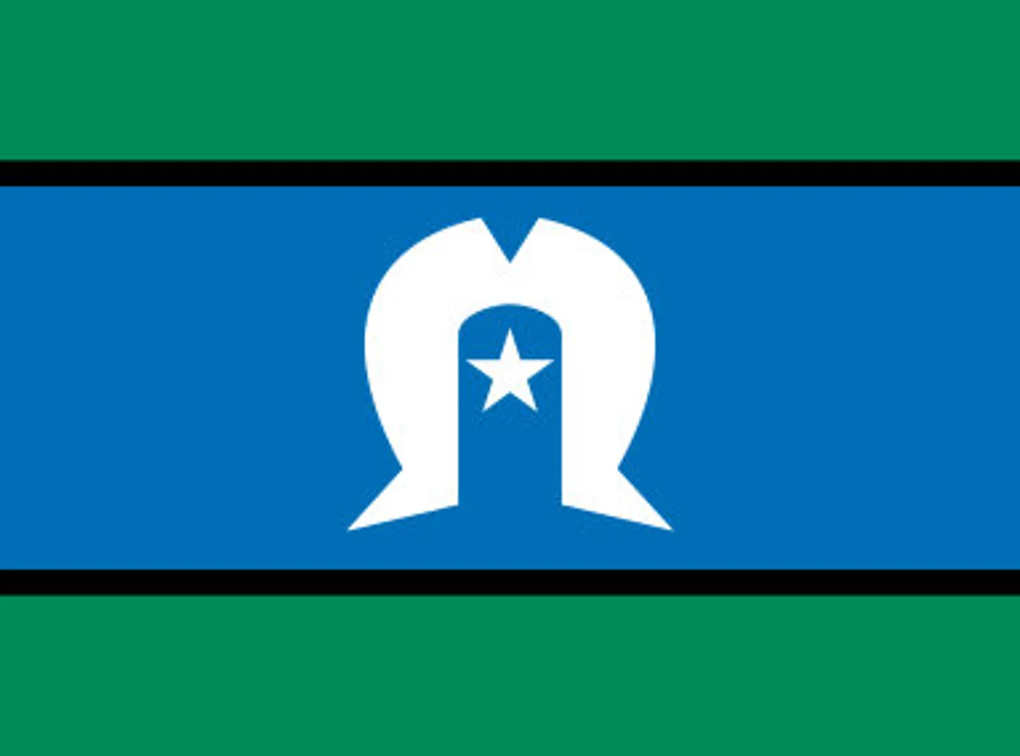 Photo of the Torres Strait Islander flag